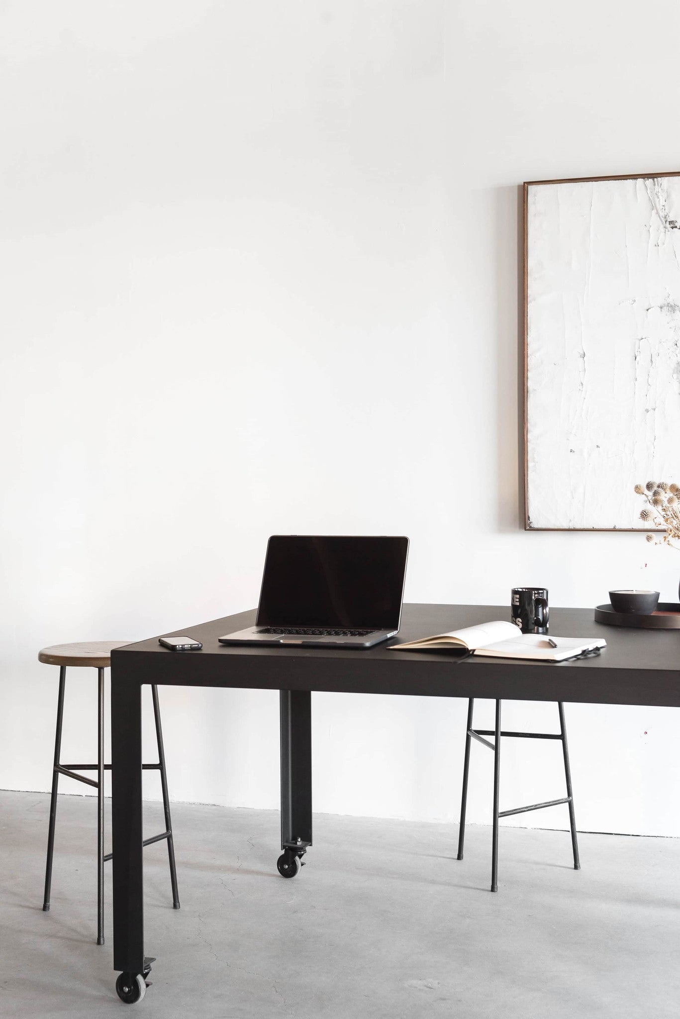 Work Space Table -full steel table