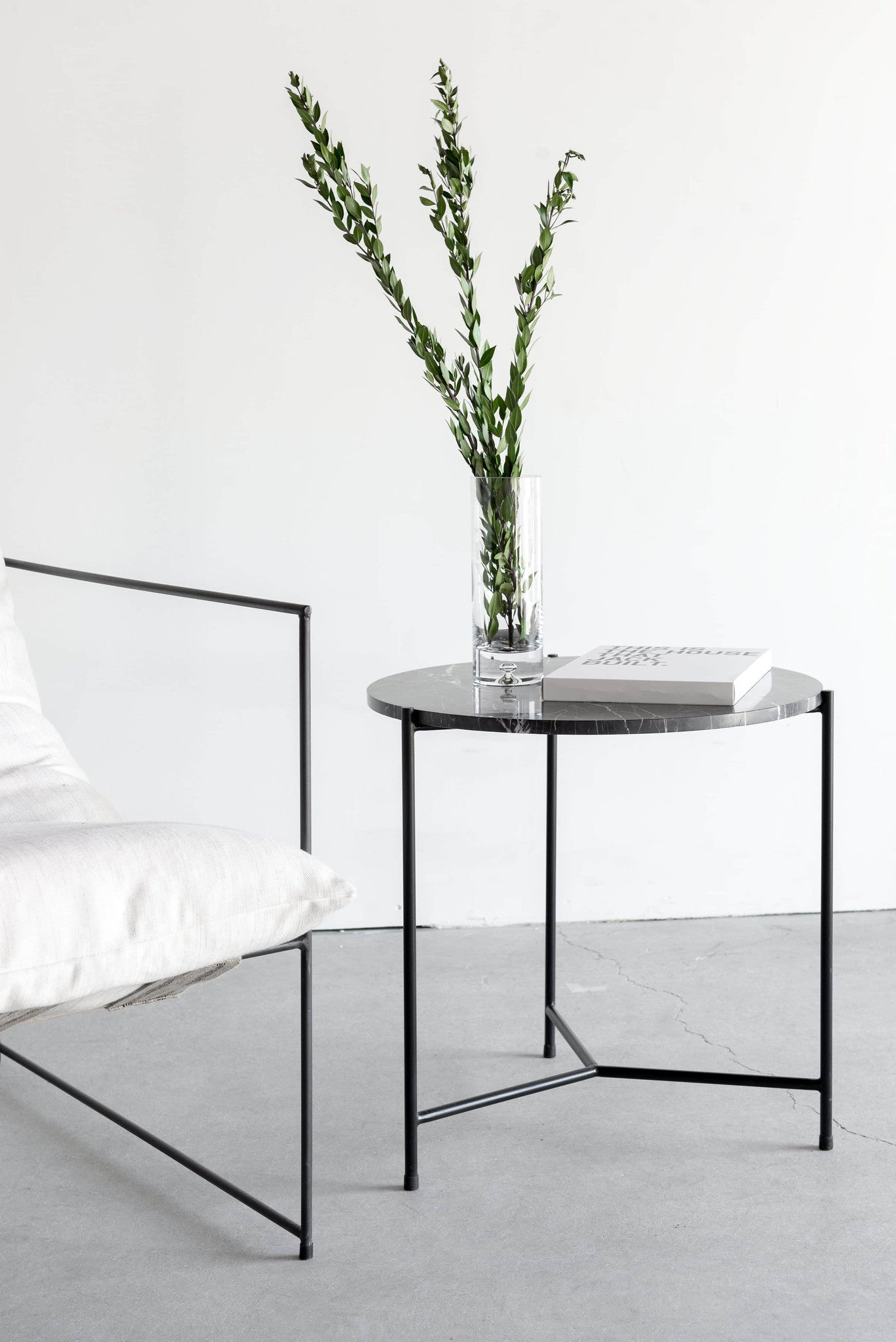 Nero Granada Side Table