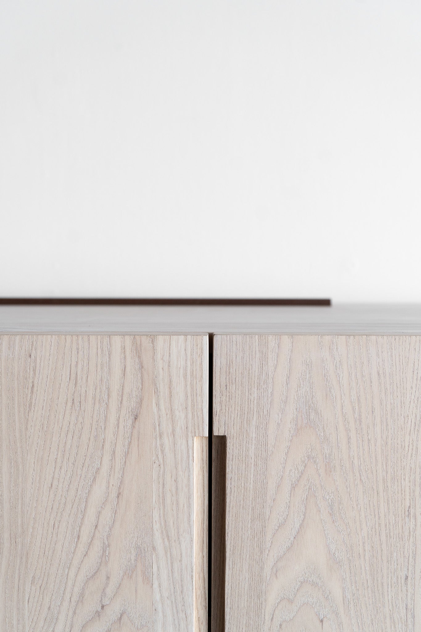 Rosa credenza- steel casing and wood cabinet
