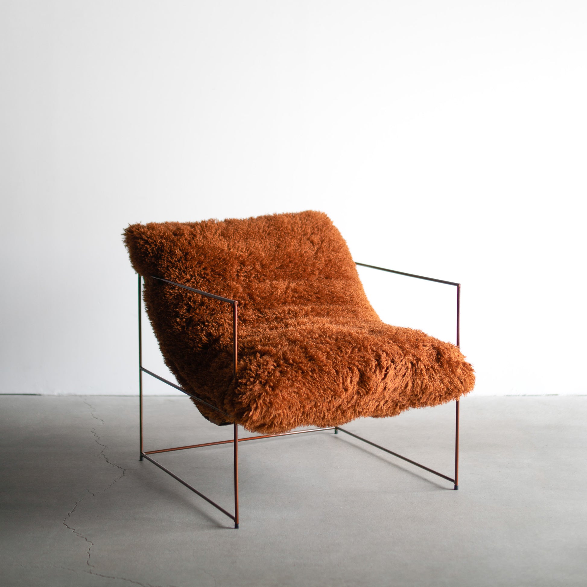 Sierra chair x faith blakeney- steel frame with chair cushion