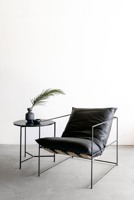 Leather Sierra Chair (BLK)