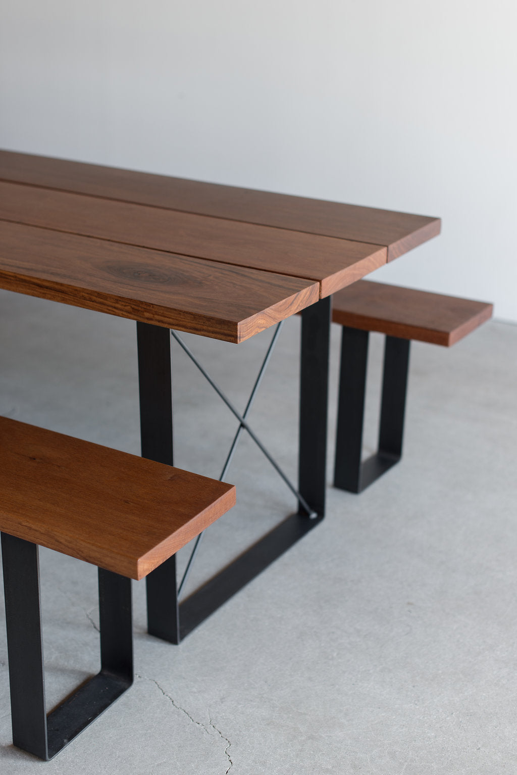 Outdoor Railcar Dining Table