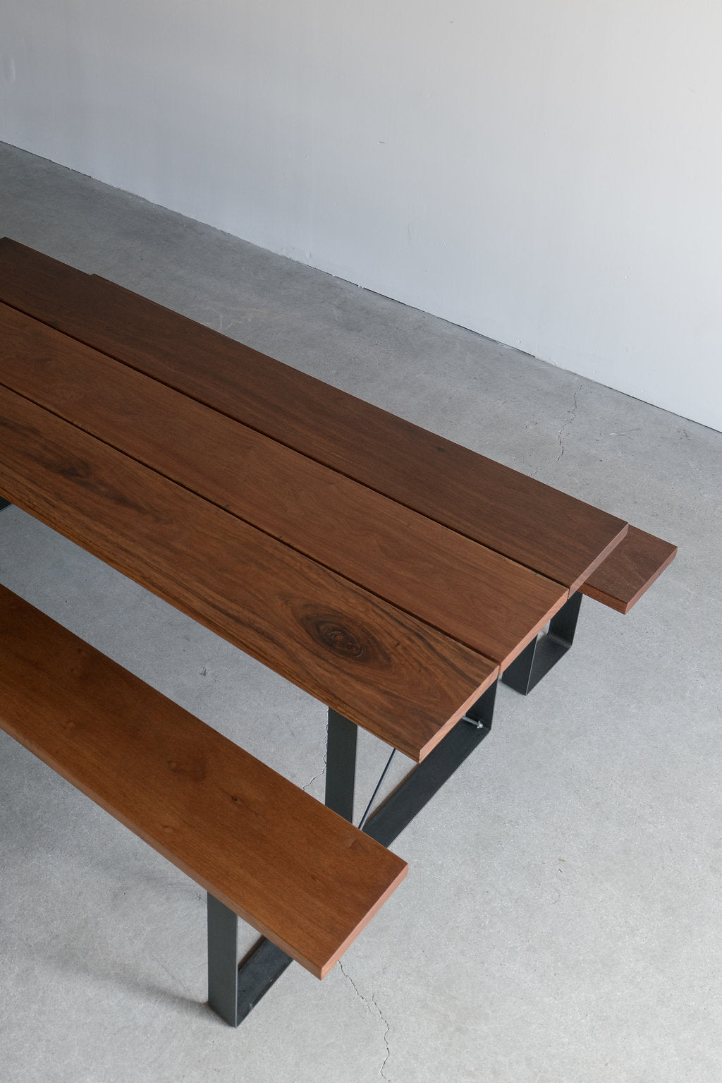 Outdoor Railcar Dining Table