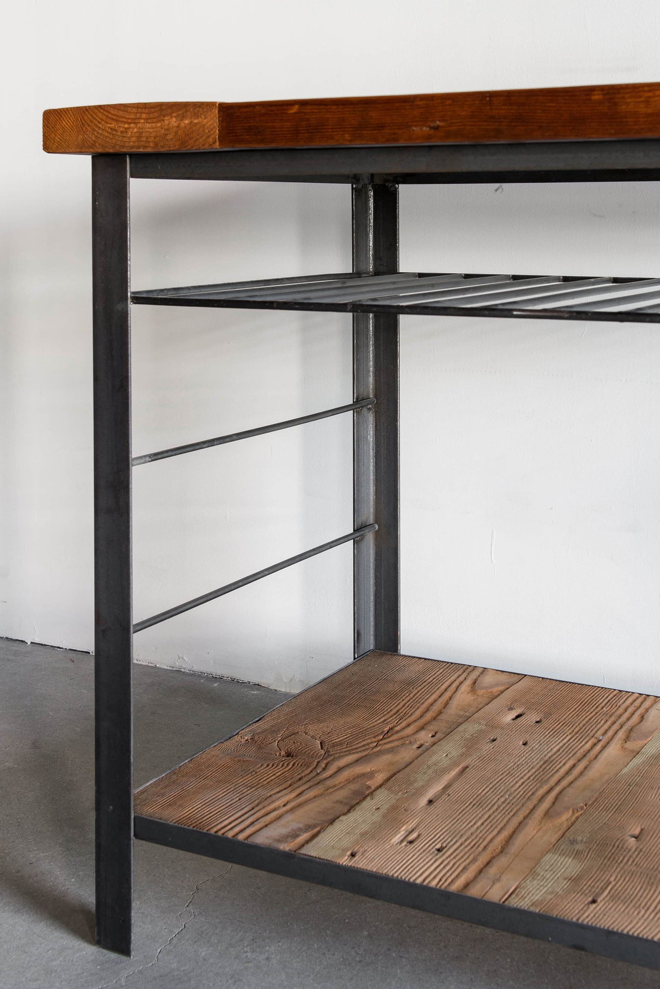 Railcar Kitchen Island - Croft House Design Studio - LA, California ...
