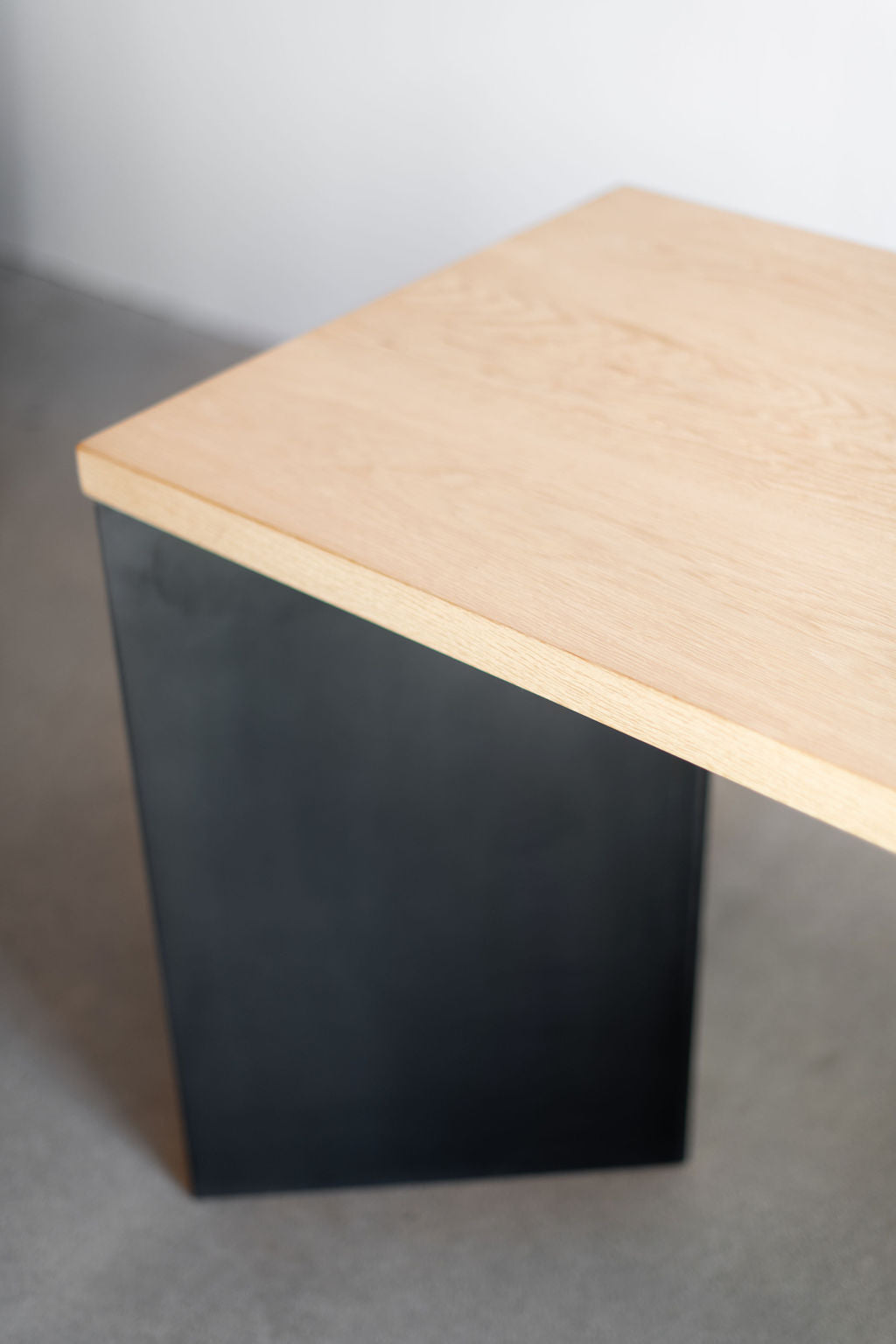 Sierra desk - steel legs and wood top