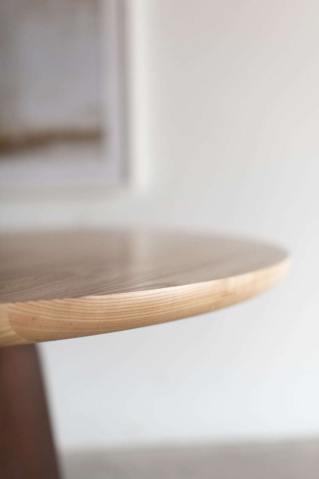 Tula Coffee table- steel legs with oak wood top